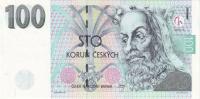 p18b from Czech Republic: 100 Korun from 1997